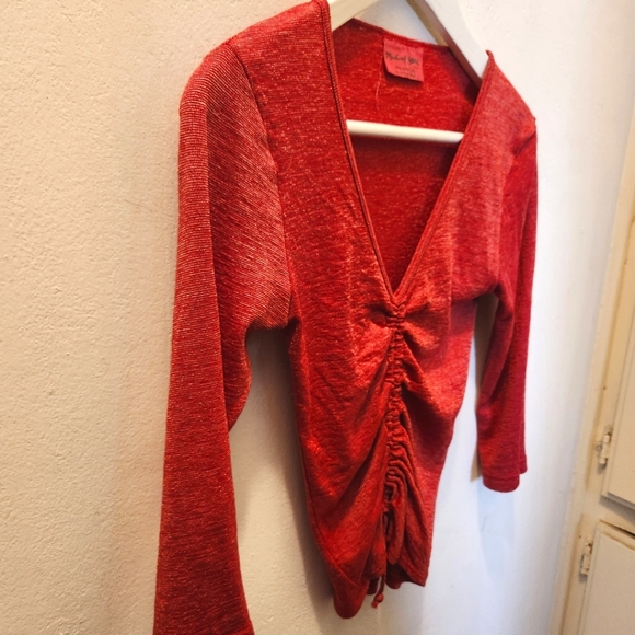 Michael Stars | Ruched-Front Shirt - Picture 3 of 7